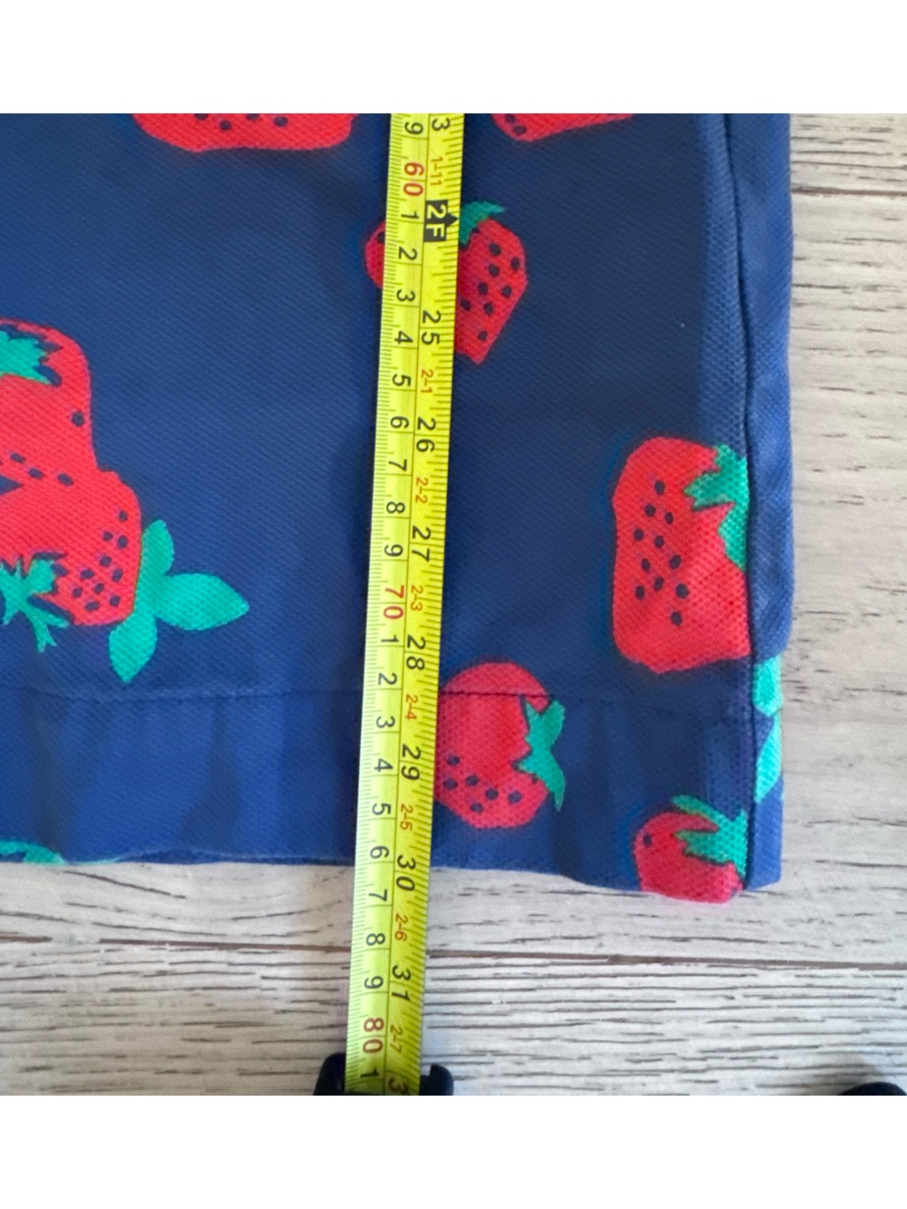 ๐ Anthropologie Maeve Square Neck Strawberry Shift Dress Sz: S ๐ - Picture 15 of 16